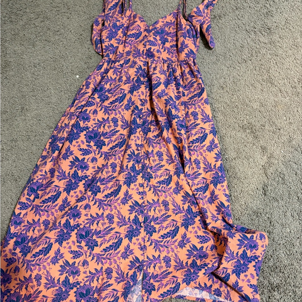 Universal Thread Pink and Blue Floral Dress